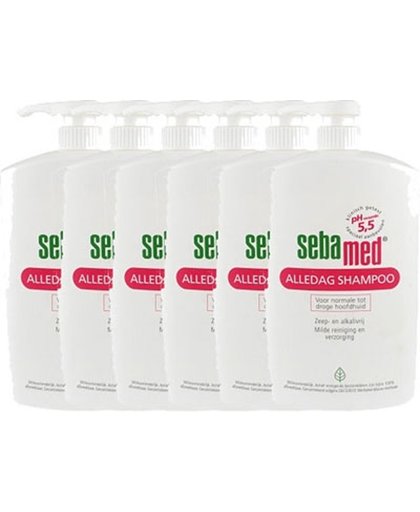Sebamed Shampoo Alledag Pomp Voordeelverpakking