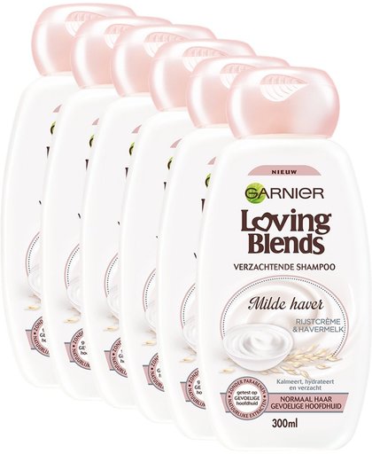 Garnier Loving Blends Milde Haver Verzachtende Shampoo Voordeelverpakking