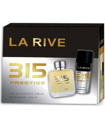 La Rive 315 Prestige Geschenkset Edt 100ml Deodorant 150ml