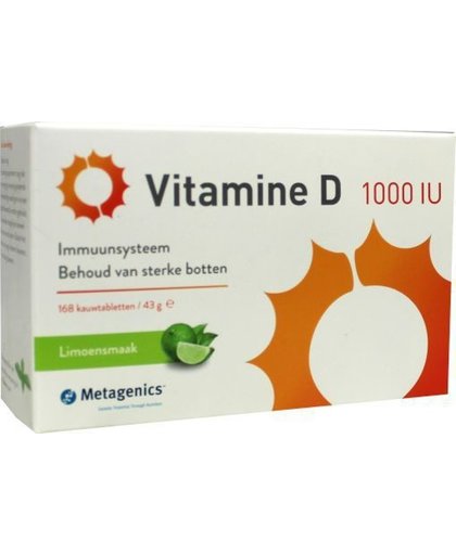 Metagenics Vitamine D1000 Iu Tabletten
