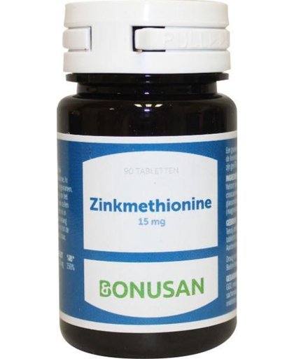 Bonusan Zinkmethionine 15 Mg Tabletten