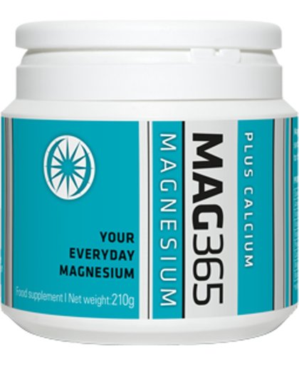 Mag365 Magnesium Poeder Calcium Citroen