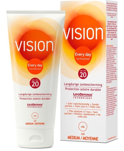 Vision Every Day Zonnebrand Sun Protection Medium Factorspf20