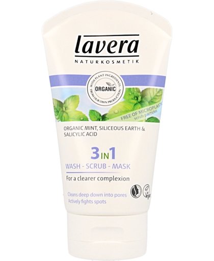 Lavera 3 In 1 Wash Scrub Mask