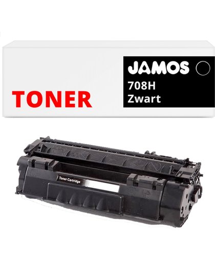Jamos - Tonercartridge / Alternatief voor de Canon 708H Toner Zwart