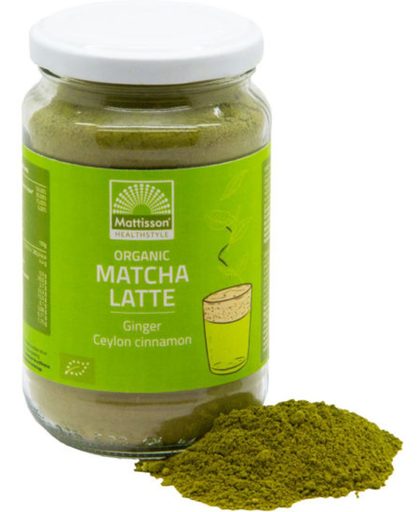 Mattisson Matcha Latte Gember-ceylon Kaneel 150 Gram