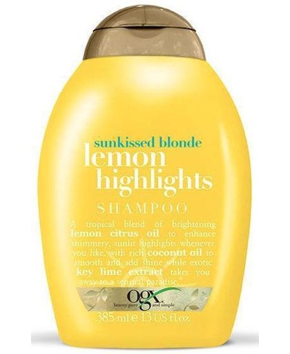 Organix Sunkissed Blonde Lemon Highlights Shampoo