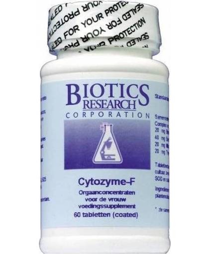 Biotics Cytozyme-f Multi Vrouw Tabletten