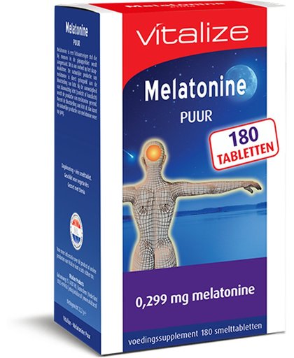 Vitalize Melatonine Puur 0299 Mg
