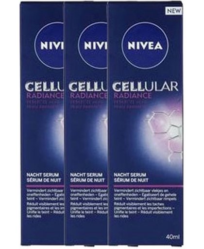 Nivea Cellular Radiance Nacht Serum Voordeelverpakking