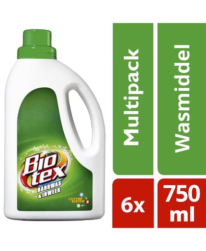 Biotex Wasmiddel Vloeibaar Handwas And Inweek Voordeelverpakking