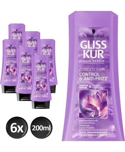 Gliss Kur Control And A-Frizz Conditioner Voordeelverpakking