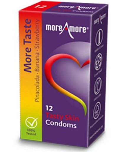 Moreamore Condooms Tasty Skin - More Taste