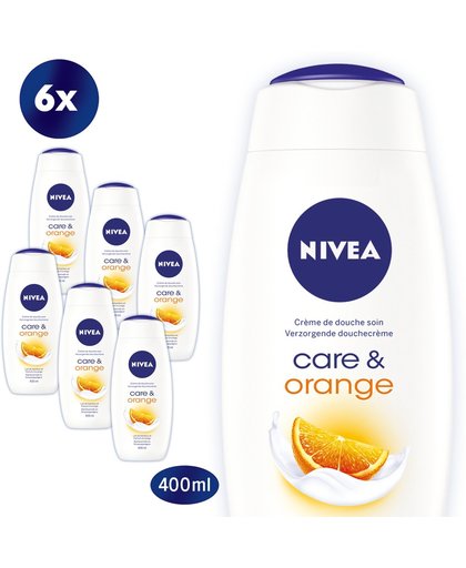 Nivea Showercreme Care Orange Voordeelverpakking