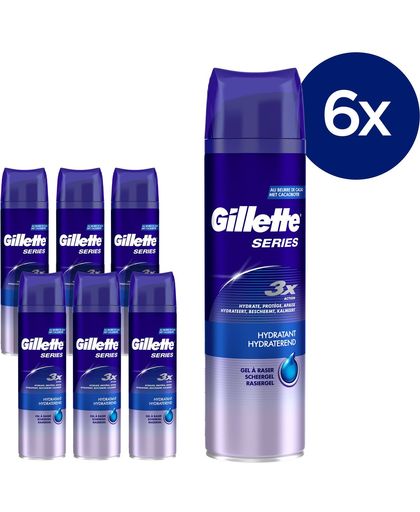 Gillette Gilette Series Gel Hydraterend Voordeelverpakking