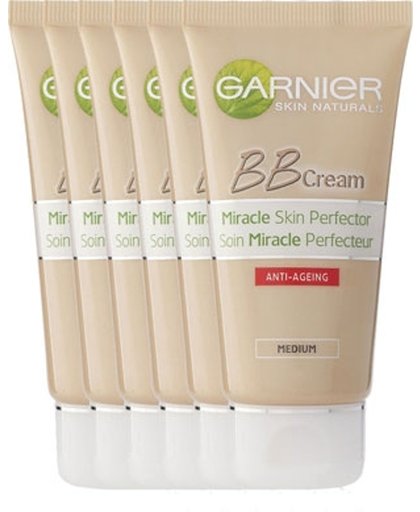 Garnier Skin Naturals BB Cream Miracle Skin Perfector Anti Veroudering Getint Voordeelverpakking