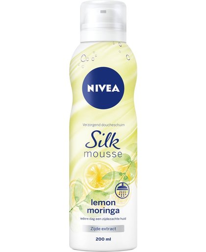 Nivea Silk Shower Mousse Lemon Moringa
