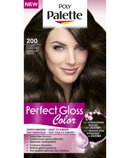 Schwarzkopf Poly Palette Perfect Gloss Color 200 Donker Espresso