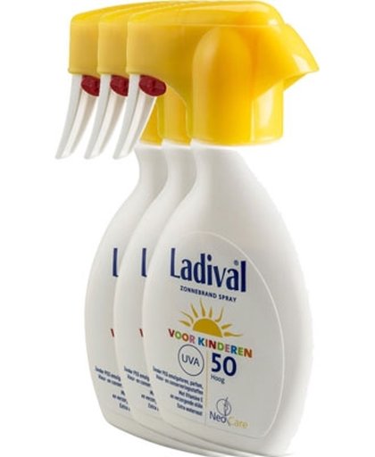 Ladival Zonnebrand Spray Voor Kinderen Factorspf50 Voordeelverpakking