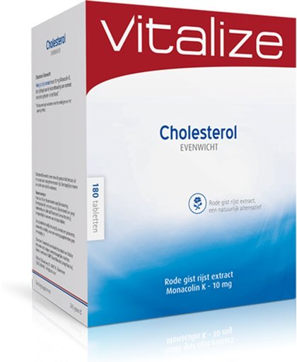 Vitalize Cholesterol Evenwicht Tabletten Voordeelpack