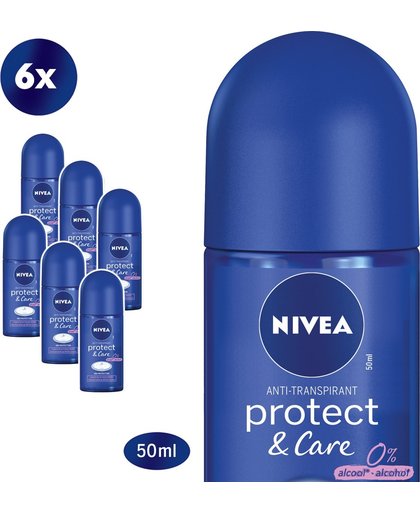 Nivea Deodorant Deoroller Protect En Care Voordeelverpakking