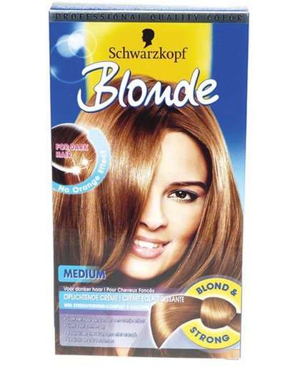 Schwarzkopf Poly Blonde Oplichtende Creme Donker Haar