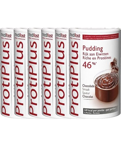Modifast Protiplus Pudding Chocola Voordeelverpakking