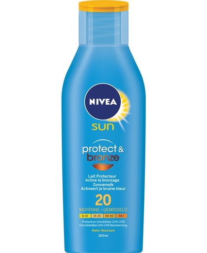 Nivea Sun Protect And Bronze Factorspf20