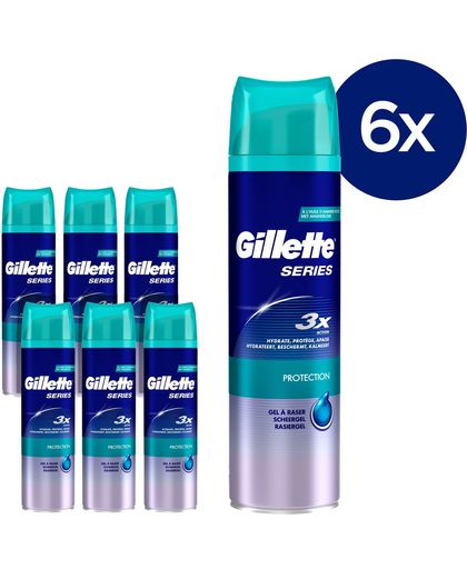 Gillette Series Scheergel Protect Voordeelverpakking
