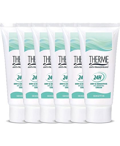 Therme Deodorant Deocreme Anti-transpirant Sensitive Voordeelverpakking