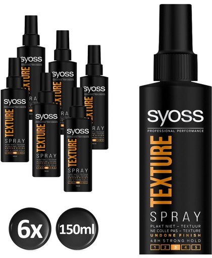 Syoss Undone Texturizing Spray Voordeelverpakking