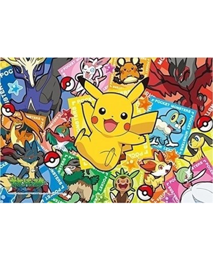 Pokemon XY Puzzle: Colorful Pokemon