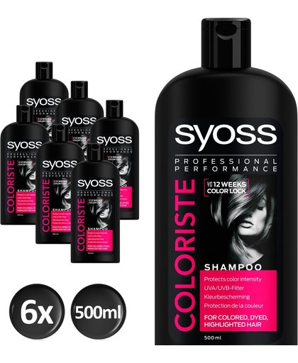 Syoss Syoss Shampoo Coloriste Voordeelverpakking