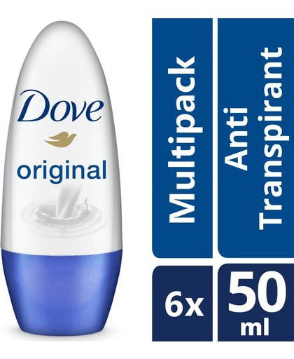 Dove Deodorant Roller Women Original Voordeelverpakking