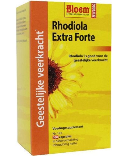 Bloem Rhodiola Extra Forte Capsules Bestekoop