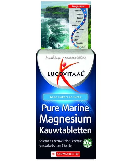 Lucovitaal Pure Marine Magnesium Kauwtablet