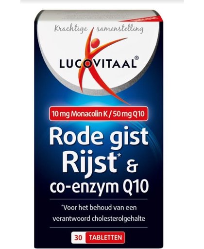 Lucovitaal Rode Gist Rijst En Co-enzym Q10