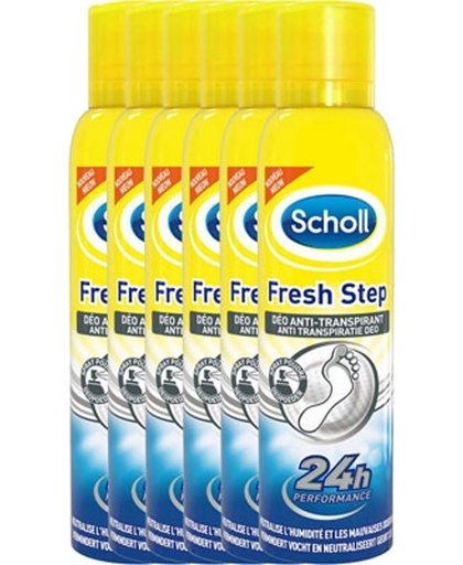 Scholl Fresh Step Anti-transpirant Deo Spray Voordeelverpakking