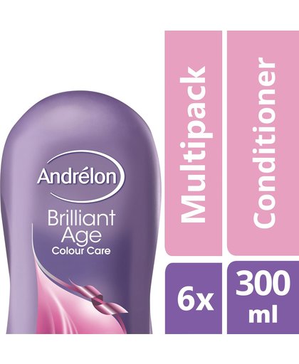 Andrelon Conditioner Brilliant Age Colour Care Voordeelverpakking