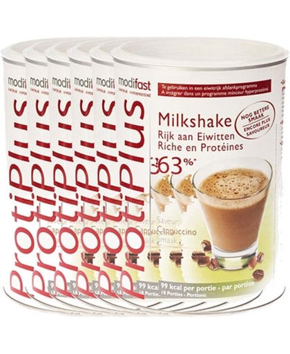 Modifast Protiplus Milkshake Cappuccino Voordeelverpakking