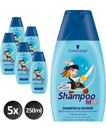 Schwarzkopf Shampoo Kids Boy Piraat Voordeelverpakking
