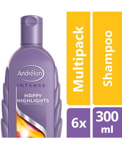 Andrelon Shampoo Happy Highlights Voordeelverpakking