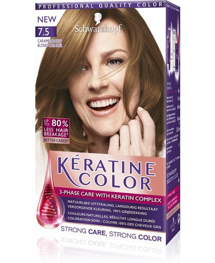 Schwarzkopf Keratine Color 7.5 Caramel Blond