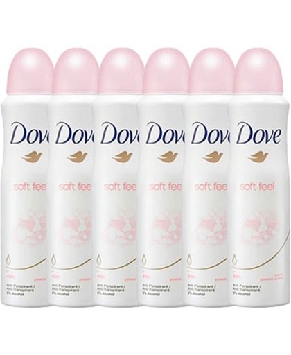 Dove Deodorant Deospray Soft Feel Voordeelverpakking