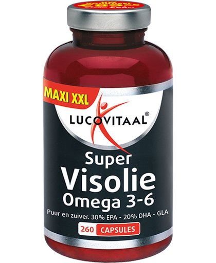 Lucovitaal Super Visolie Omega 3-6 Capsules