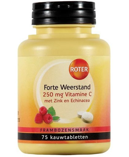 Roter Vitamine C Forte Weerstand Kauwtabletten