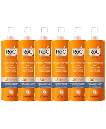 Roc Soleil Protect Moisturising Spray Lotion Spf 30 Voordeelverpakking