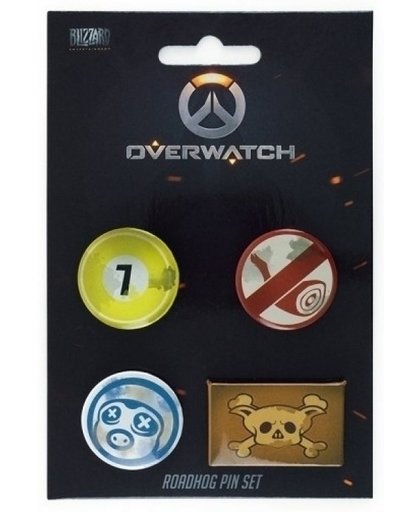 Overwatch Button Set Roadhog
