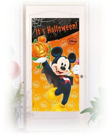 Mickey Mouse Deurposter Halloween 1,52 meter