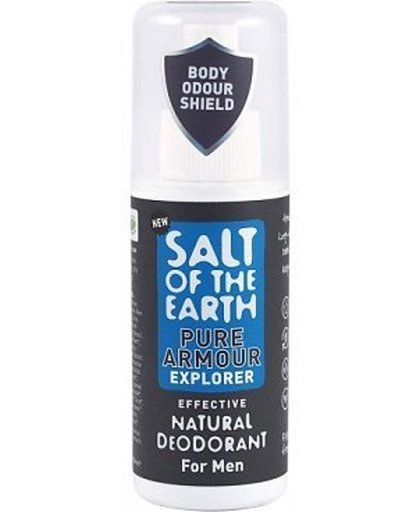 Salt Of The Earth Deodorant Deospray Men Pure Armour